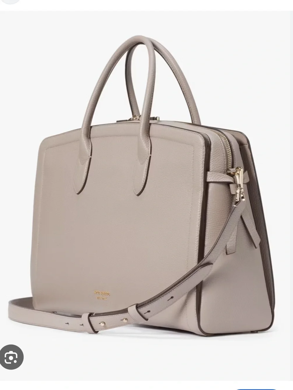 Kate Spade Knott Commuter Bag in Warm Taupe